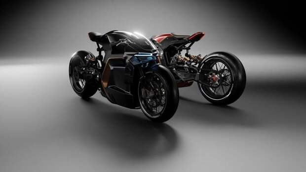 Этот концепт мотоцикла BMW может показаться неудобным для езды, но, безусловно, выглядит круто