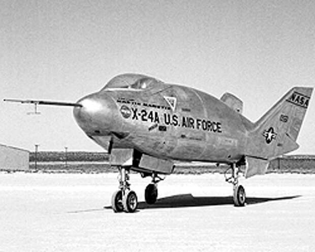 Martin Marietta X-24A, построенный в рамках экспериментальной военной программы США с 1963 по 1975 годы (фото: nasa.org)