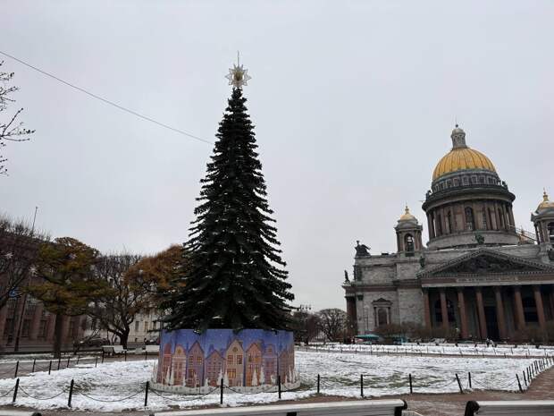 В Петербурге 3 января потеплеет до –5 градусов