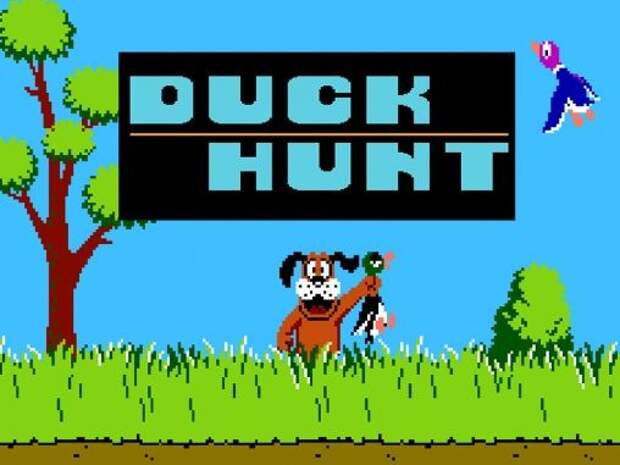 Duck Hunt. Duck Hunt. 90-е годы, Денди 8 бит, любимые игры