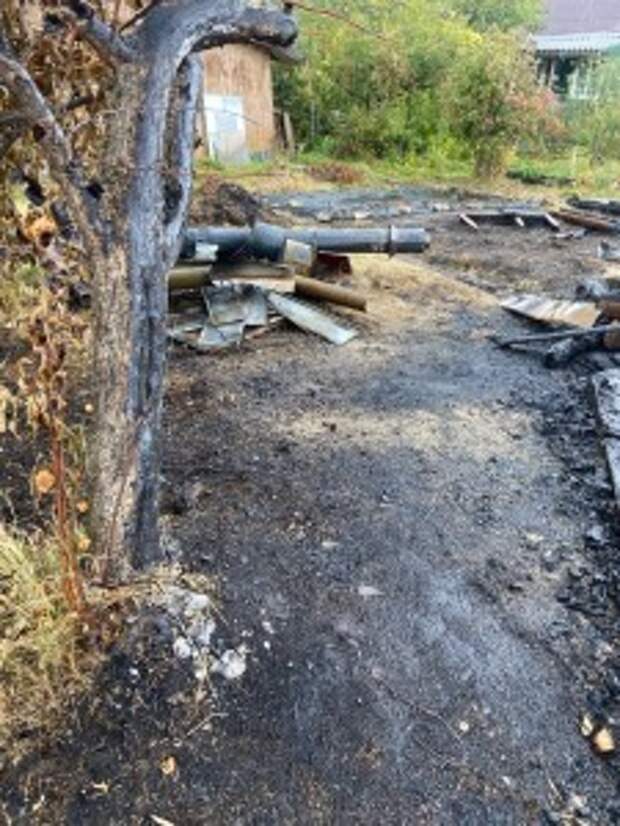 В Невьянске в СНТ произошел пожар