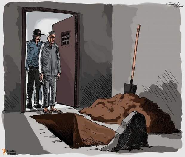 Политические заключённые. Автор: Gunduz Agayev. Политические заключённые. Автор: Gunduz Agayev.