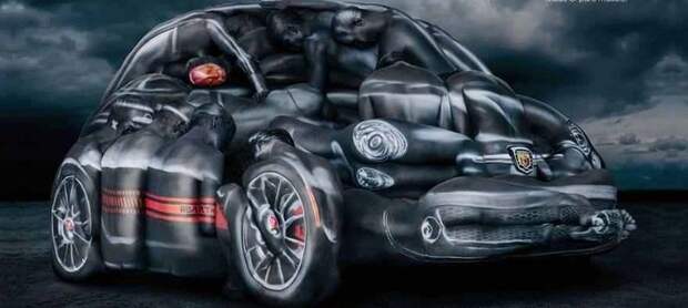Body art art, body