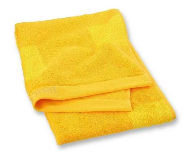 Жёлтое полотенце
