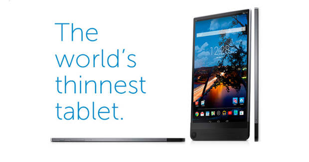 dell venue 8 7000 Dell выпустит самый тонкий в мире планшет