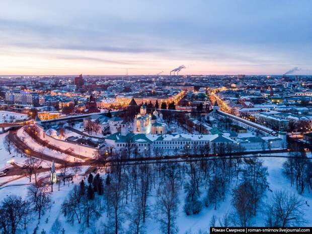 Ярославль с высоты. Хроники заводной птицы путешествия, факты, фото