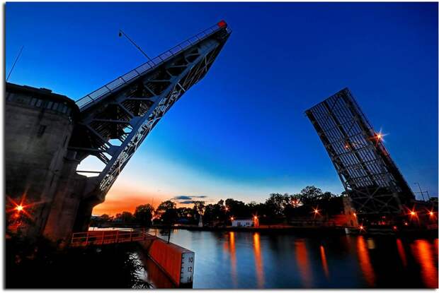 Мост Bascule Bridge. NewPix.ru - Захватывающие фотографии мостов