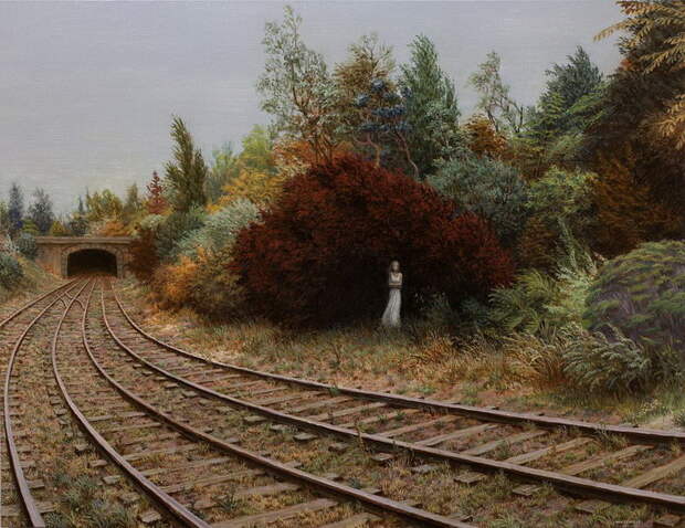 Меланхоличные иллюстрации Aron Wiesenfeld Меланхоличные иллюстрации Aron Wiesenfeld