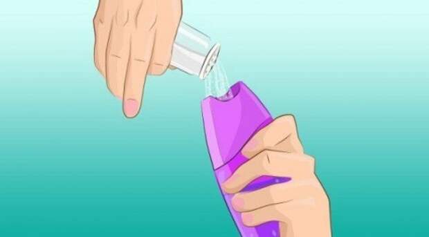 Добавьте соль в шампунь и решите одну из основных проблем с волосами!