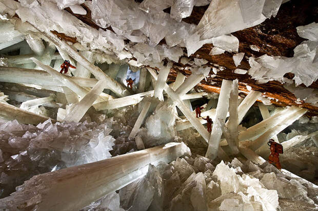 Шахта Нэйка – Хрустальные пещеры, Мексика красивые места, красота, невероятные места, фото