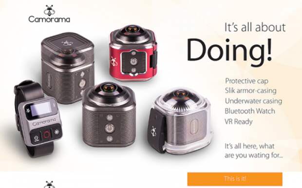 Camorama стала самой дешёвой 4K-камерой с поддержкой VR-видео