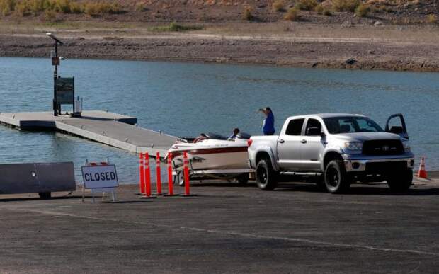 Boat Launch Ramp Motorboat