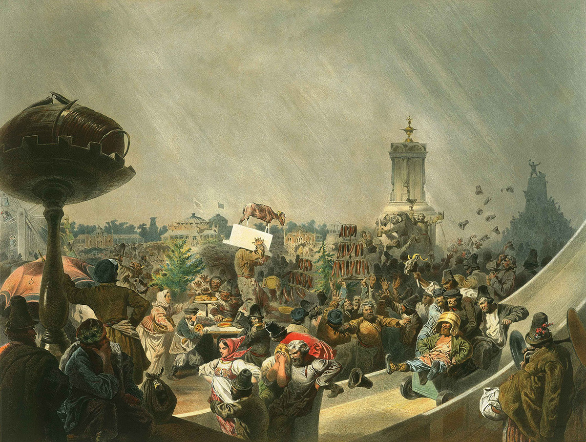 Россия и русские глазами иностранных художников (КАРТИНЫ)