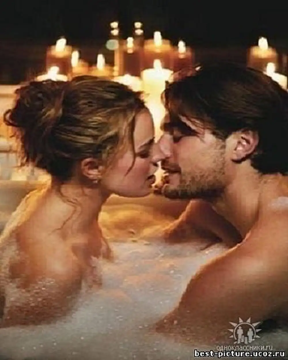 картинки влюбленных в ванне