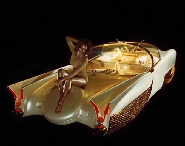 Golden Sahara II: беспилотный красавчик из 50-х Golden Sahara II, авто, автодизайн, автомобили, автопилот, беспилотник, концепт, концепт-кар