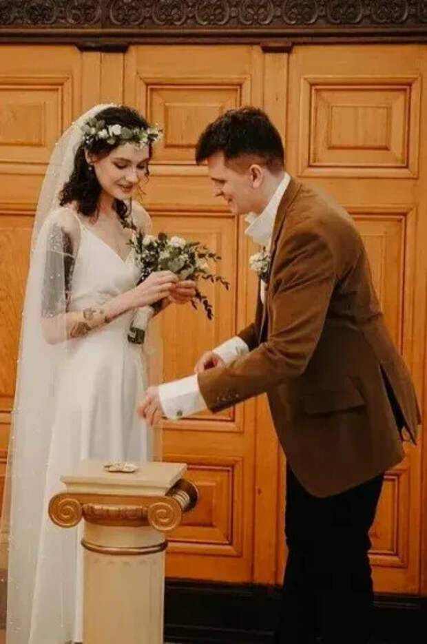 Мария Михалкова-Кончаловская с мужем