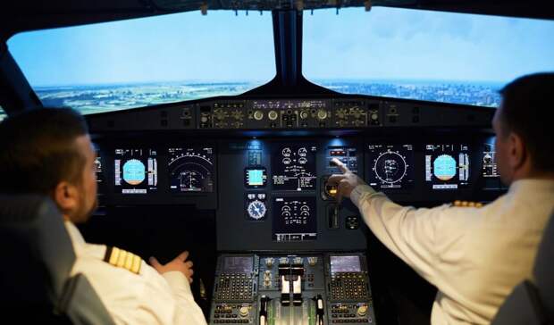 Пилоты заработали себе проблем из-за фото обеда во время полета