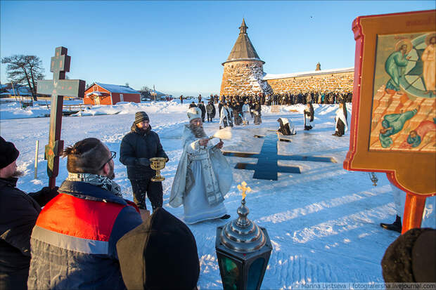 Соловки, крещение Соловки, крещение