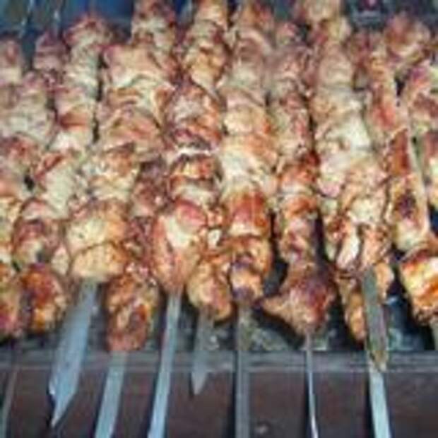 Вкусные шашлыки.