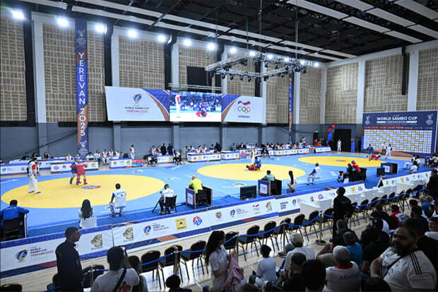 Российские самбисты завоевали 51 медаль на Кубке мира в Ереване