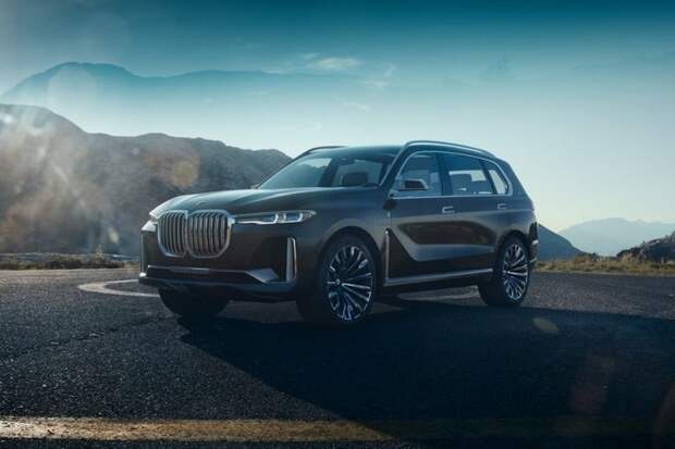 BMW Concept X7 iPerformance suv, авто, автомобили, внедорожник, джип, концепт, роскошь, эксклюзив