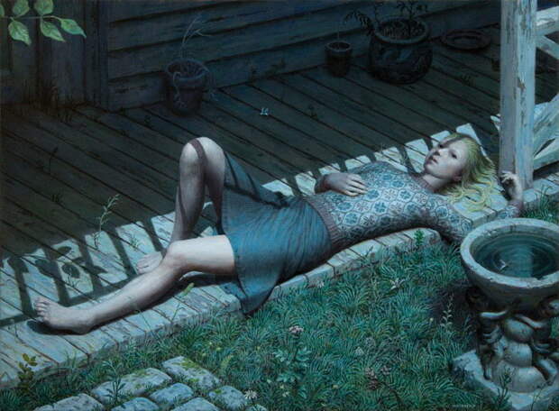 Меланхоличные иллюстрации Aron Wiesenfeld Меланхоличные иллюстрации Aron Wiesenfeld