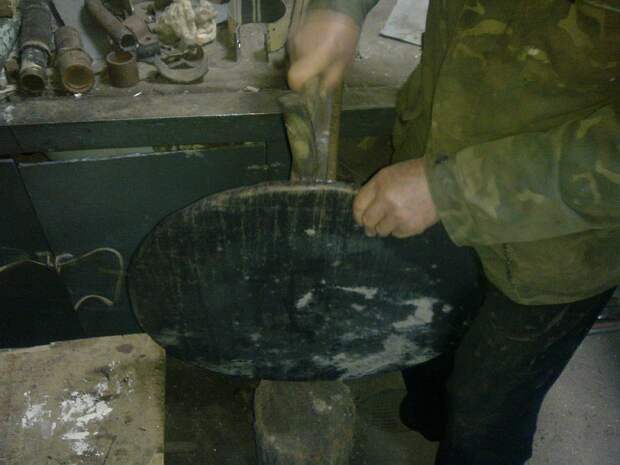 Фото 12 Изготовление металлической крышки для тандыра