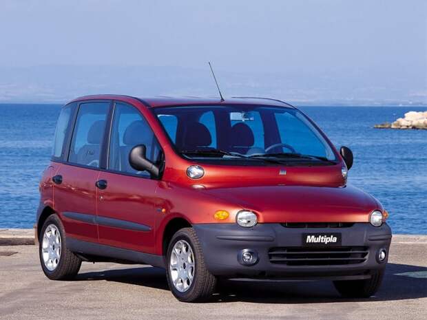 Fiat Multipla автомобили, дизайн, машины, неудача, тачки