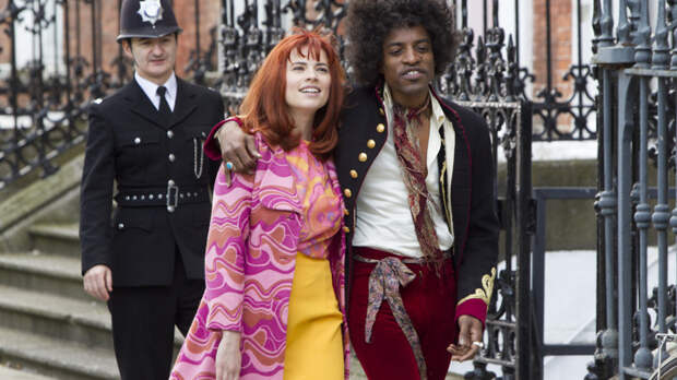 Hayley Atwell and Andre Benjamin star in the biopic 'Jimi: All Is By My Side'. 