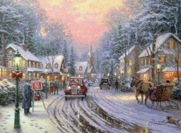 художник Thomas Kinkade - 33