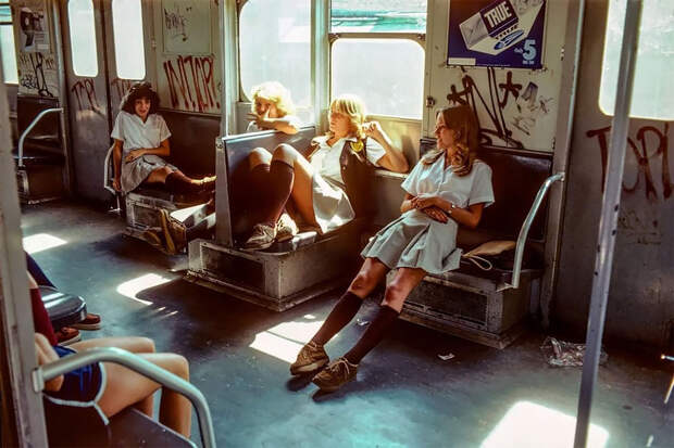 Как выглядело нью-йоркское метро в 1980-х годах