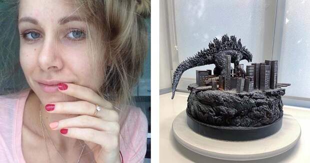 Кондитер-самоучка Кристина Дольник делает уникальные торты без мастики