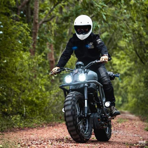 K-Speed: кастом Yamaha XSR155 Trail Breaker из Таиланда