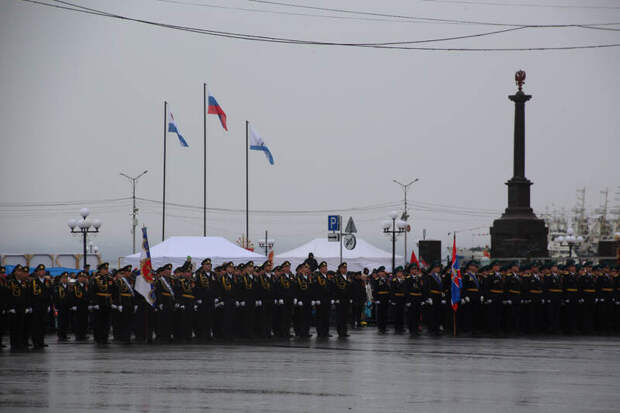 В столице Камчатки прошёл Парад Победы