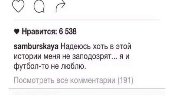 комментарий Самбурской