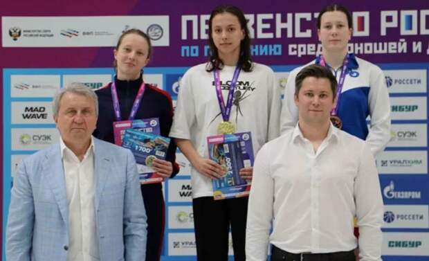 Тульская пловчиха Горбунова выиграла первенство России с рекордом соревнований