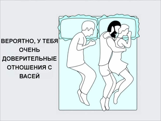 То, как вы спите, стопроцентно отражает суть ваших отношений