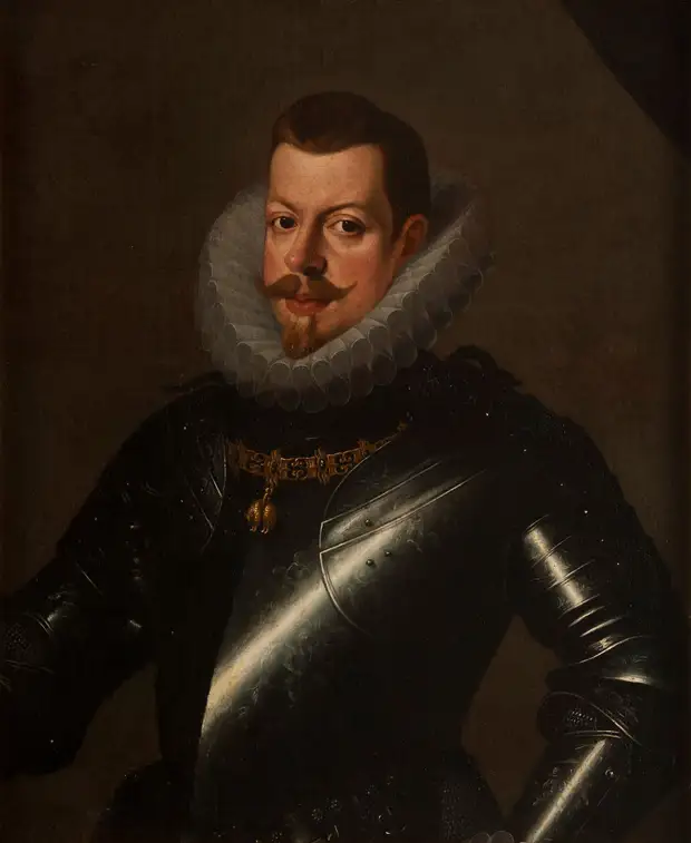 Испанский король Филипп III. Неизвестный худ. Ок. 1601-1633. Casa de Cervantes Museum Испанский король Филипп III. Неизвестный худ. Ок. 1601-1633. Casa de Cervantes Museum