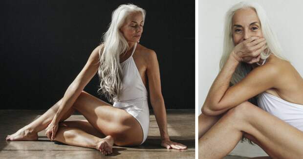 61-летняя модель рекламирует купальники и делится секретами красоты Ясмина Росси, купальник, модель