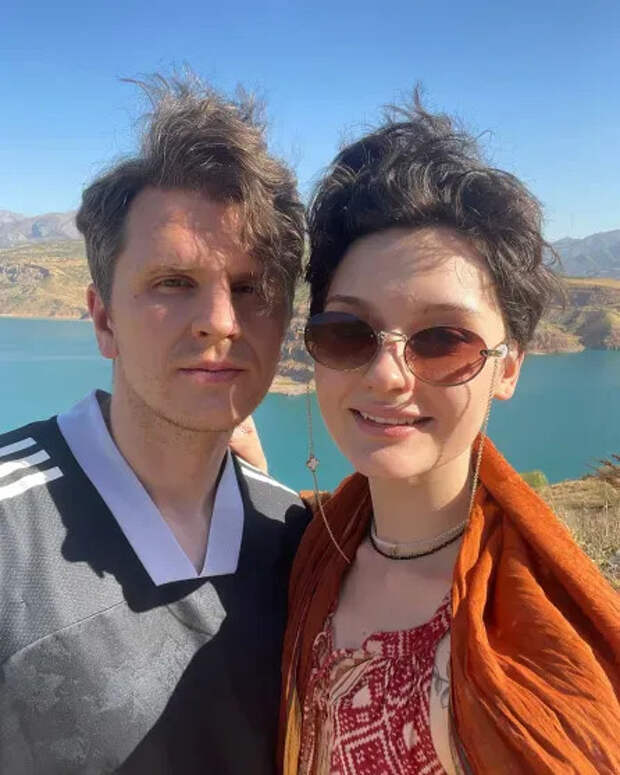 Мария Михалкова-Кончаловская с мужем