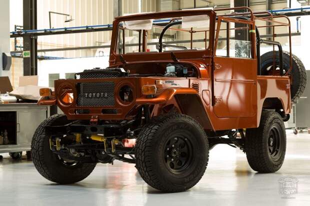 Восстановленный Toyota Land Cruiser FJ40 1972 года от FJ Company land cruiser, toyota, восстановление, реставрация