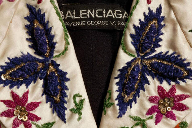 Вышивка для Balenciaga. Вышивка для Balenciaga.