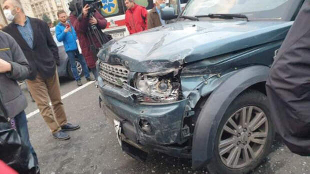 Автомобиль с мета аварии