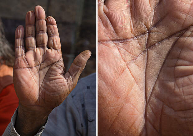 О чем могут рассказать руки человека. Фотопроект Омара Реды