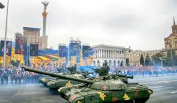 Во время празднования Дня независимости Украины