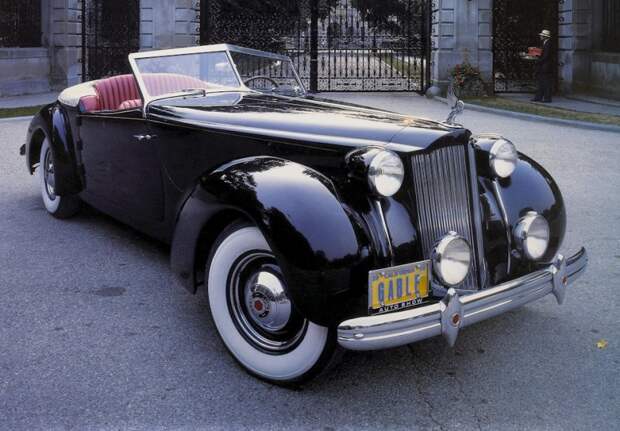 Packard-Darrin Eight Convertible Victoria (1938) — тот самый автомобиль Кларка Гейбла Packard-Darrin, packard, автодизайн, ретро авто