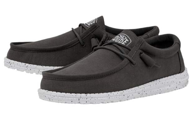 HEYDUDE Wally Slub Canvas Moccasins