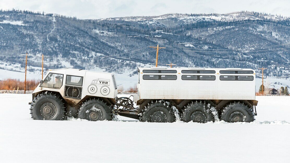 Что такое отечественный вездеход ШЕРП в Америке???