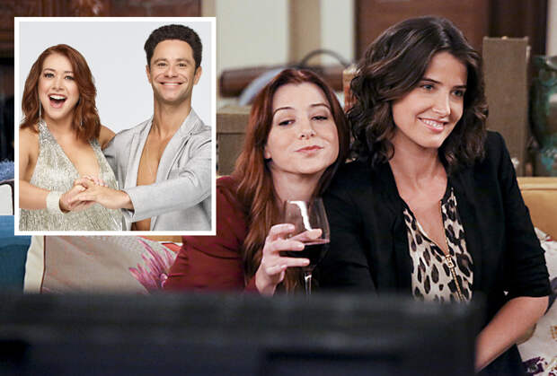 Alyson Hannigan Gets DWTS Support From HIMYM Co-Star Cobie Smulders