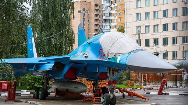 В Северной Осетии рухнул истребитель Су-34